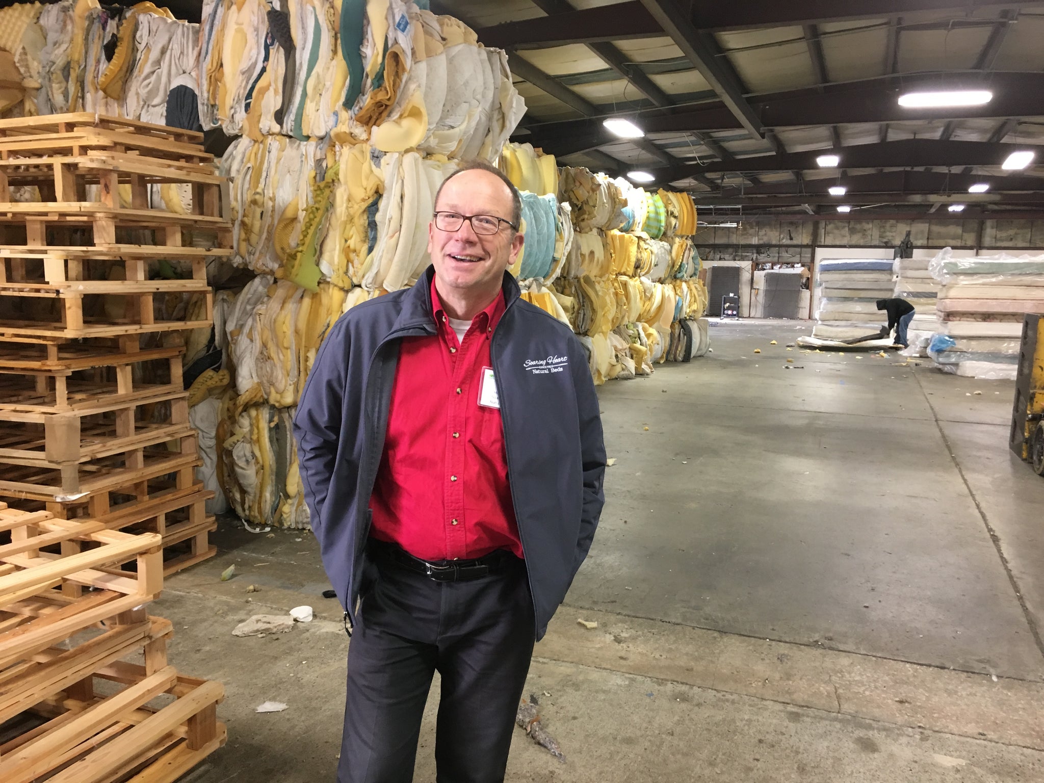 Recycling mattresses is a big business these days - super informative to see what our friends at NW Furniture bank are accomplishing