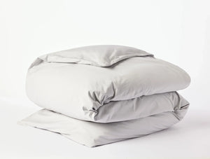 Coyuchi Seal 300 TC Percale Duvet Cover