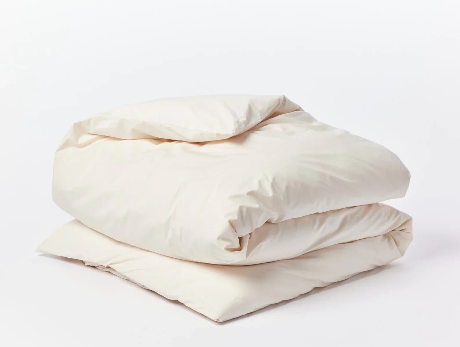 Coyuchi Refined Organic Percale Duvet Cover
