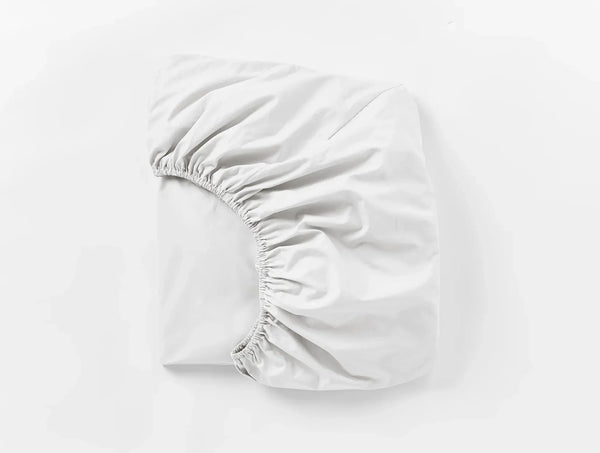 300 TC Organic Percale Fitted Sheet