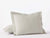 Coyuchi Standard Sham Stone Refined Organic Percale Duvet Cover