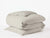 Coyuchi Stone 300 TC Percale Duvet Cover