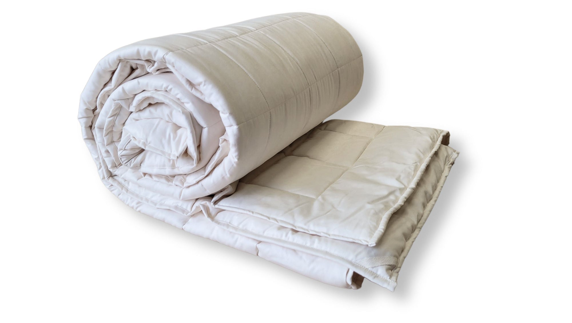 Soaring Heart Natural Beds Organic Quilted Cotton Comforter - Clearance