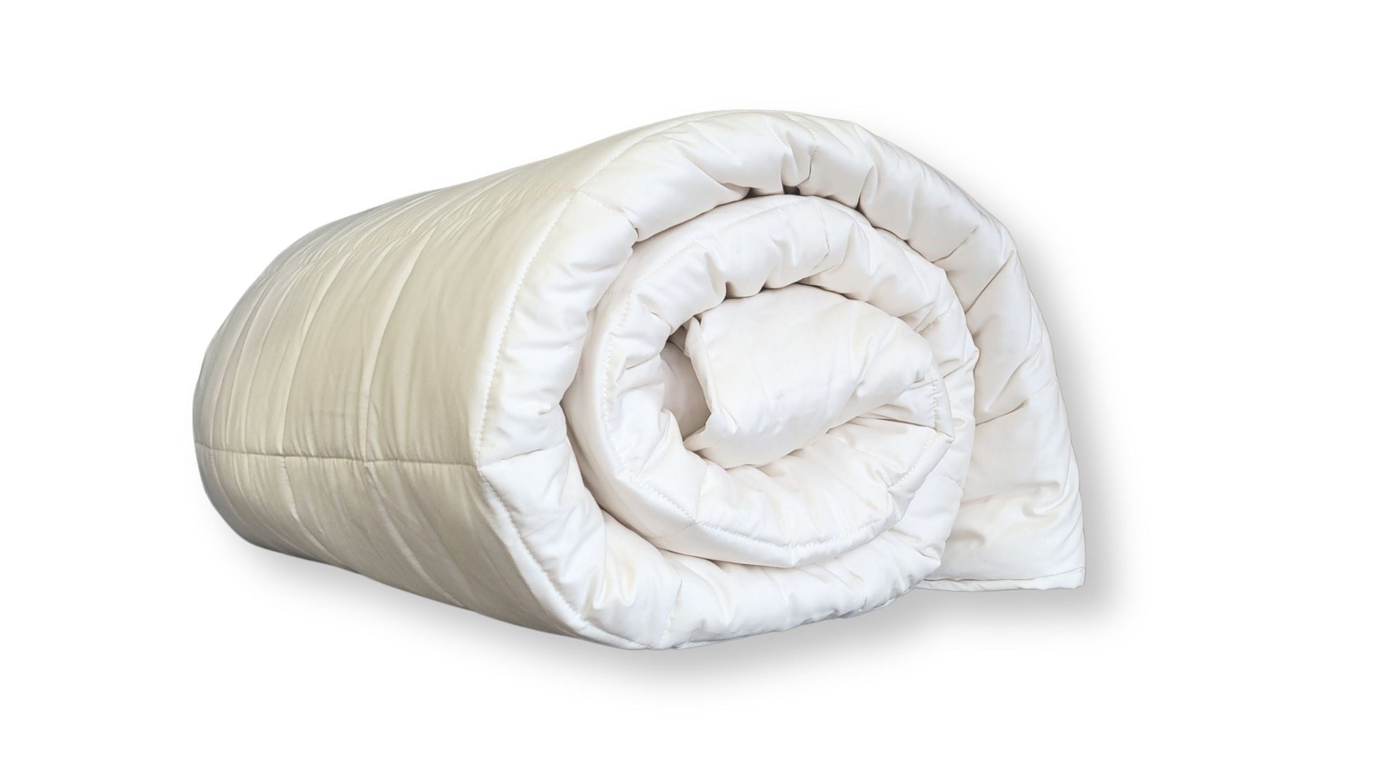 Soaring Heart Natural Beds Organic Quilted Cotton Comforter - Clearance