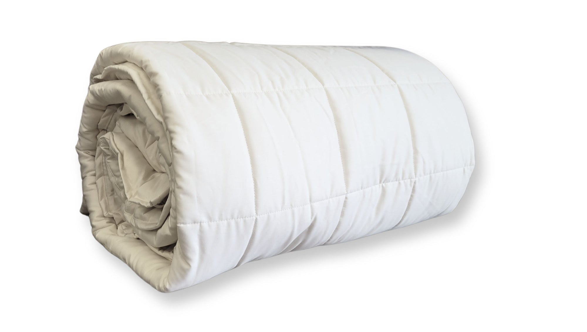 Soaring Heart Natural Beds Organic Quilted Cotton Comforter - Clearance