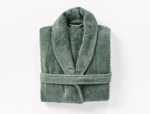 Coyuchi Medium Large Juniper Unisex Cloud Loom Organic Robe