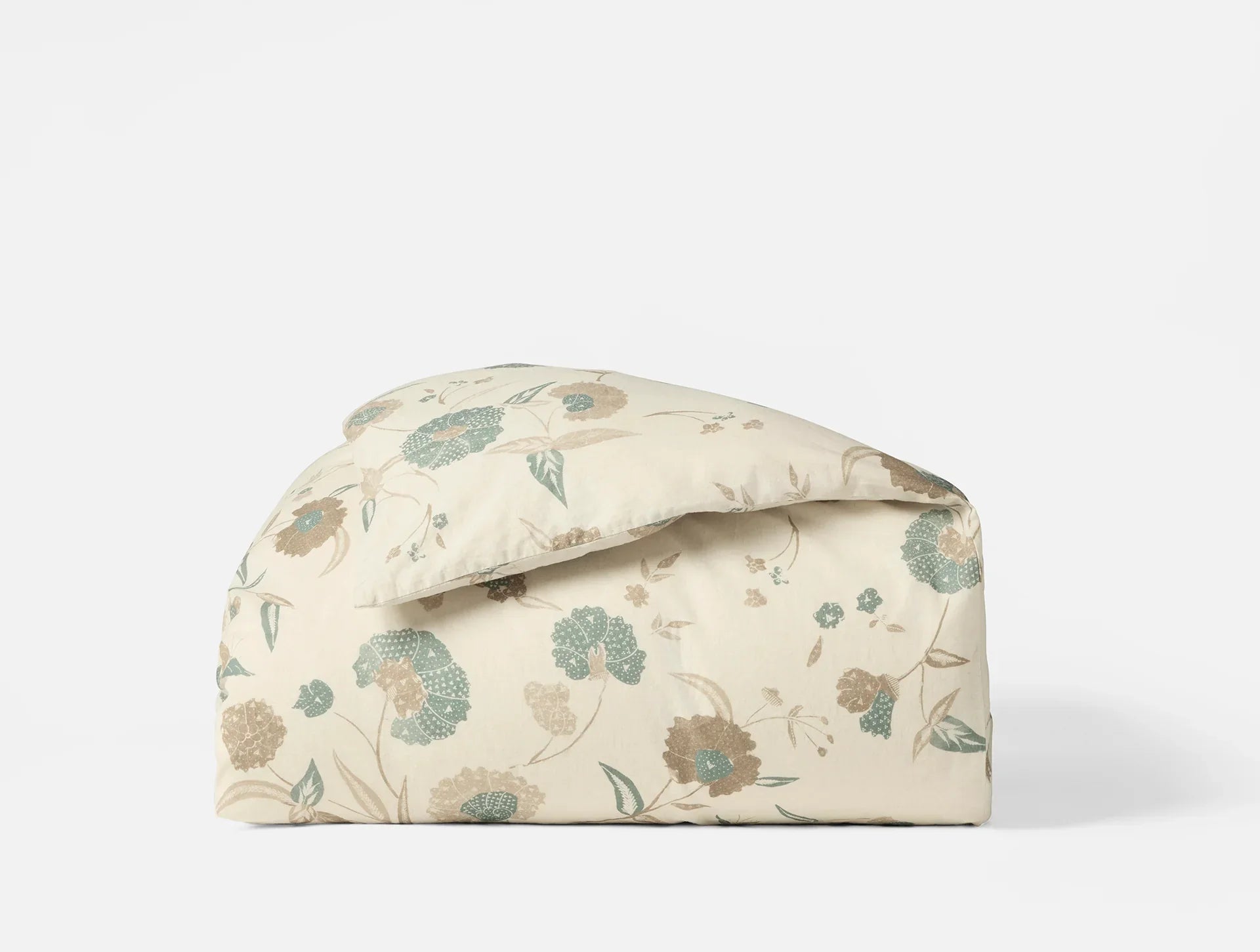 Coyuchi Sham- Euro Aurora Print Duvet Cover