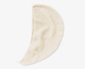 Soaring Heart Natural Beds Undyed Waffle Organic Hair Wrap