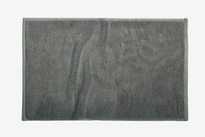 Coyuchi Bath Mat Slate Cloud Loom Organic Towels & Bath Mat