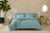 Coyuchi Pacific Blue Cloud Soft Organic Sateen Sheet Set