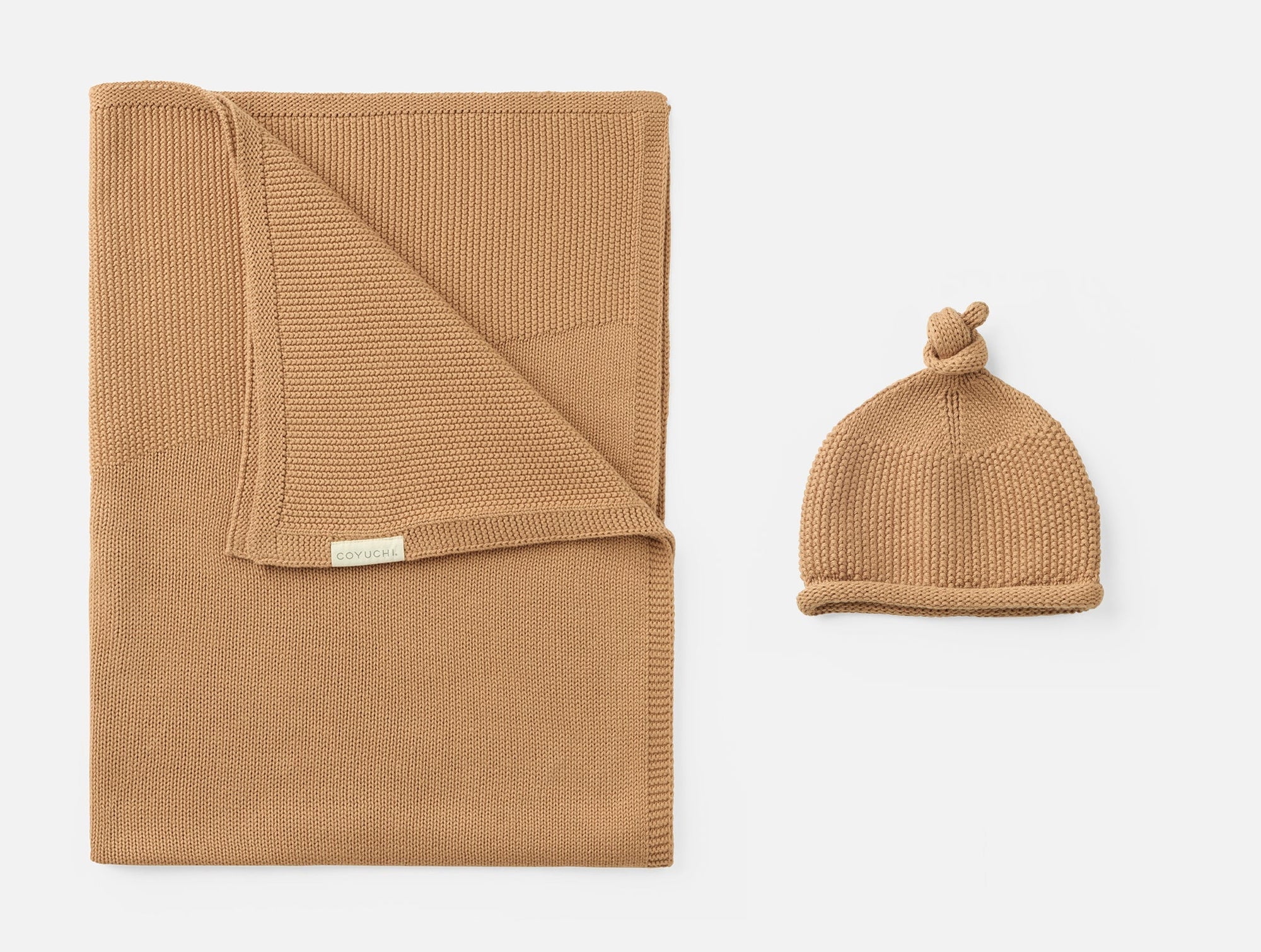 Coyuchi Ginger Arroyo Organic Knit Baby Gift Set