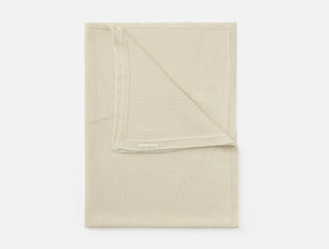 Coyuchi Undyed Arroyo Organic Knit Baby Blanket