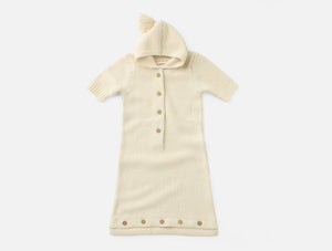 Coyuchi Arroyo Organic Knit Baby Snuggle Sack