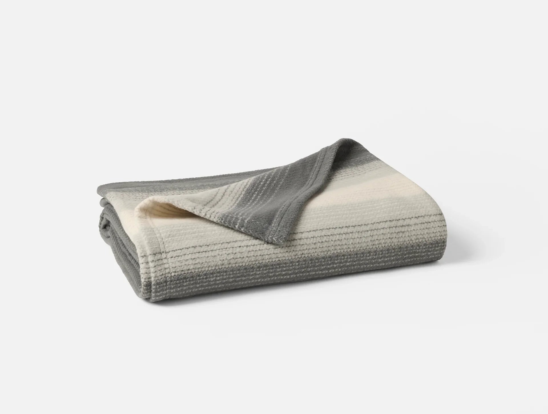 Coyuchi Camel Ombre Horizon Supersoft Organic Throw
