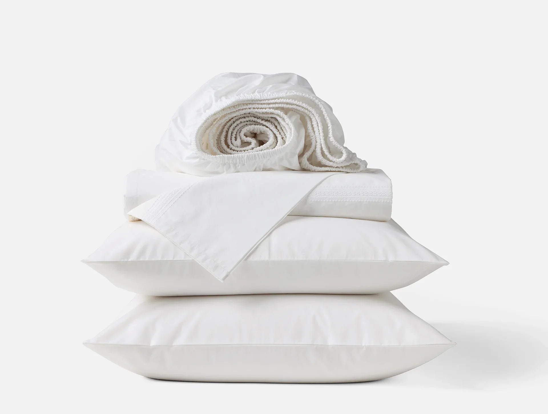 Coyuchi Landscape Embroidered Organic Sheet Set