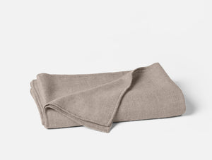 Coyuchi Taupe Heather Pacaya Alpaca Blanket
