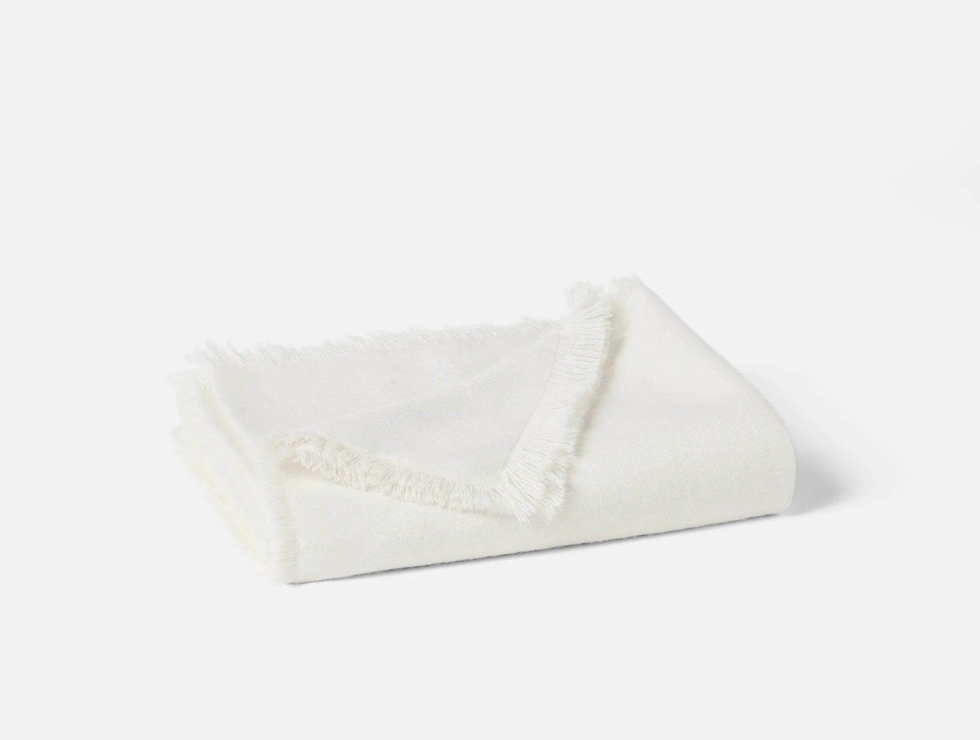 Coyuchi Throw Ivory Pacaya Alpaca Blanket