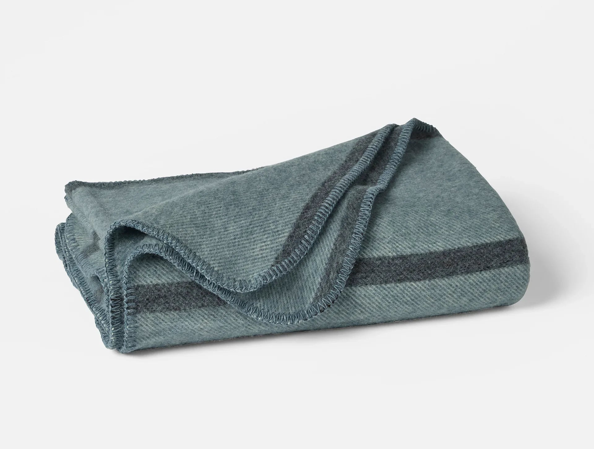 Coyuchi Baltic Tahoe Wool Blanket