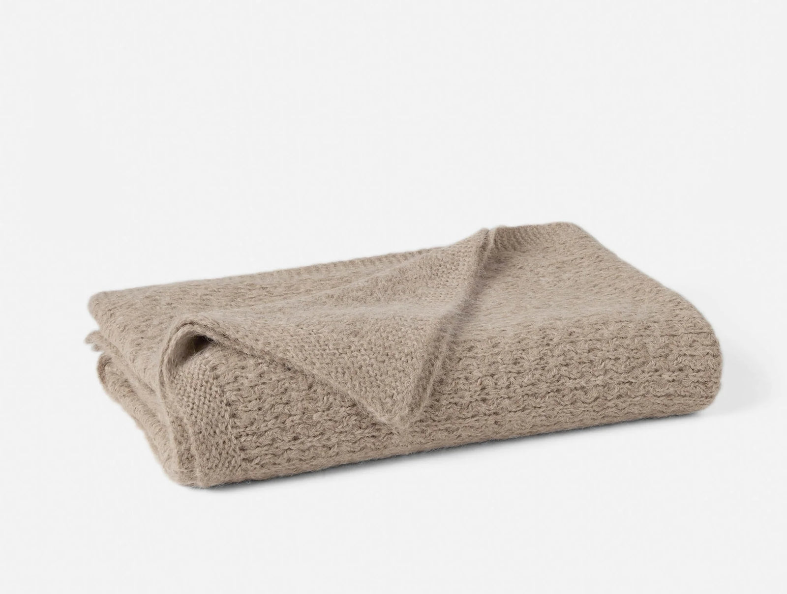 Alpamayo Suri Alpaca Knit Throw