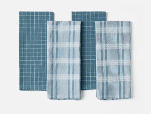Clarendon Organic Kitchen Towels, Set of 4