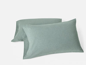 Cloud Brushed Organic Flannel Sheet Set