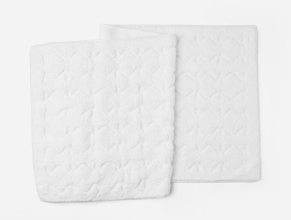 Diamond Shag Organic Bath Rug - Soaring Heart Natural Bed Company