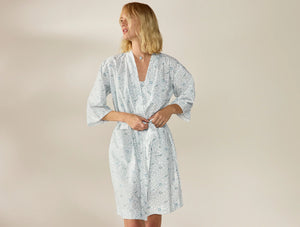 Coyuchi Medium Tidal Meadow Women’s Isla Organic Cotton Robe