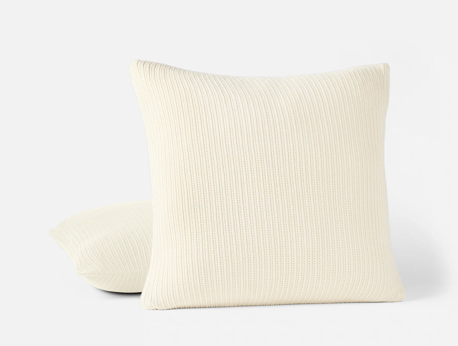 Coyuchi 20"x20" Undyed Linea Organic Knit Decorative Pillow Cover