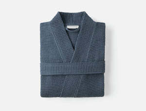 Coyuchi Large XLarge Neptune Unisex Organic Waffle Robe