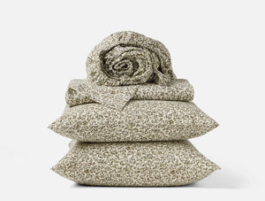 Organic Print Percale Sheet Set