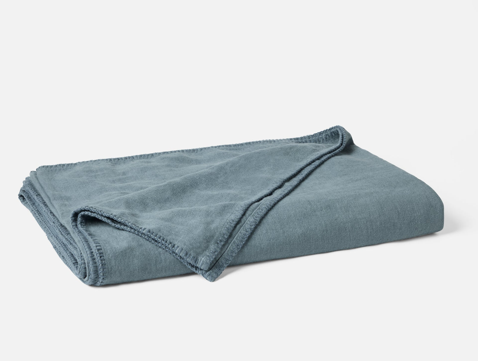 Coyuchi Doe Helena Organic Linen Blanket