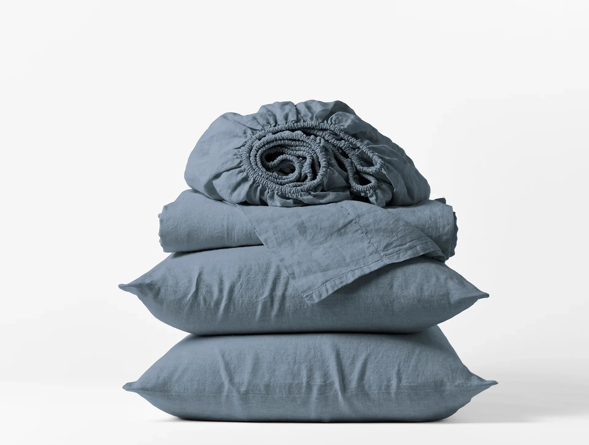 Coyuchi Organic Relaxed Linen Fitted Sheet