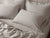 Coyuchi King Shams Pale Gray Cloud Soft Organic Sateen Duvet Cover