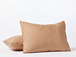 Organic Crinkled Percale Duvet Cover