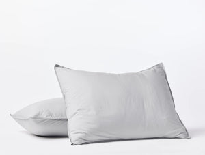 Organic Crinkled Percale Duvet Cover