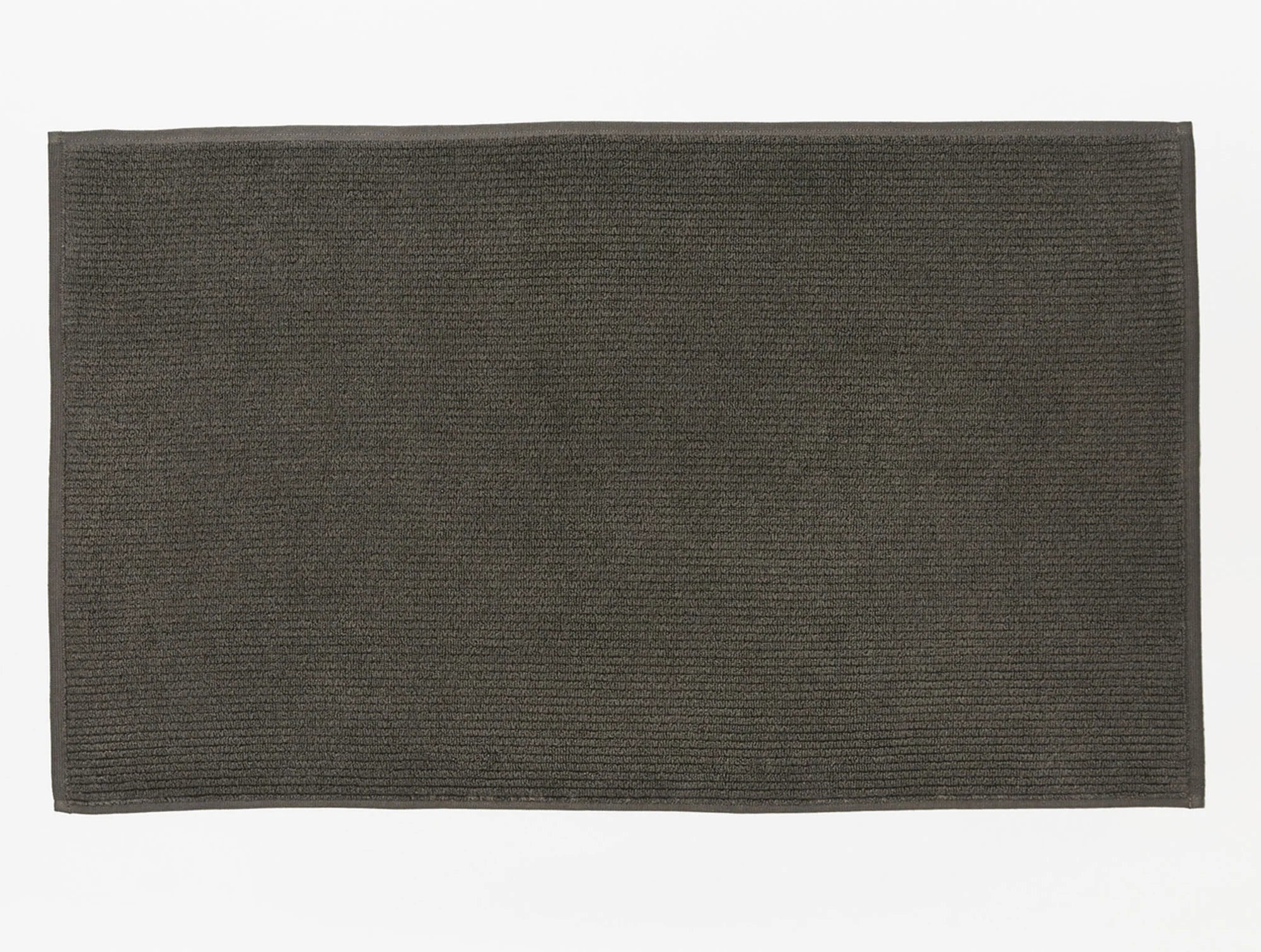 Coyuchi Bath Mat Shadow Temescal Organic Towels & Bath Mat