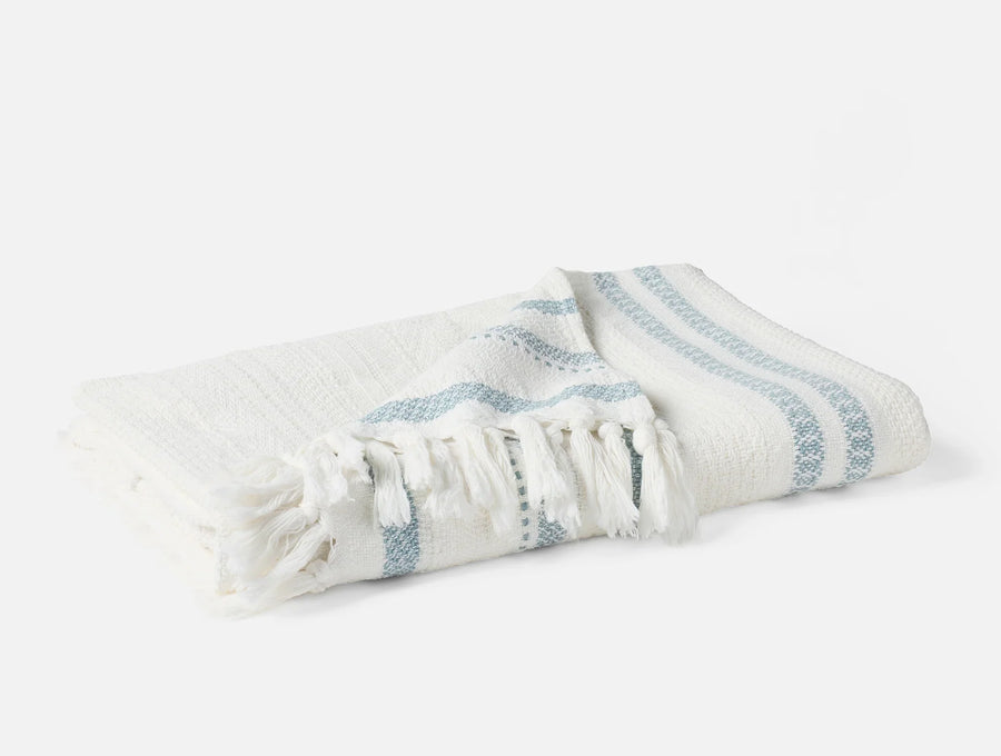 Coyuchi Throw Undyed w Praline Bonita Organic Throw