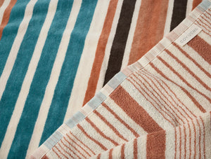 Coyuchi Dawn Stripe Organic Beach Towel