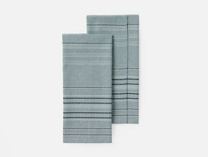 Coyuchi Gulf w Lagoon Lobos Organic Hand Towel, Set Of 2