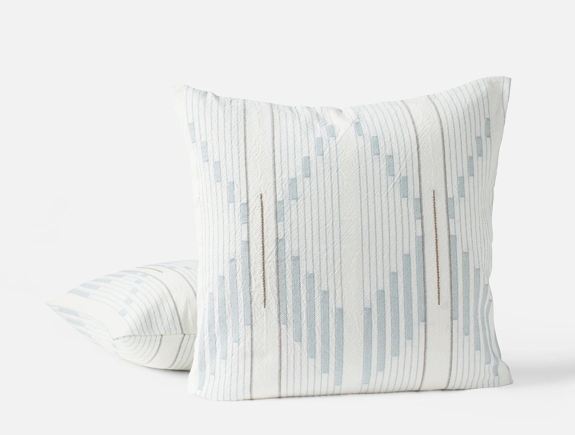 Coyuchi Wave Morelia Organic Pillow Cover