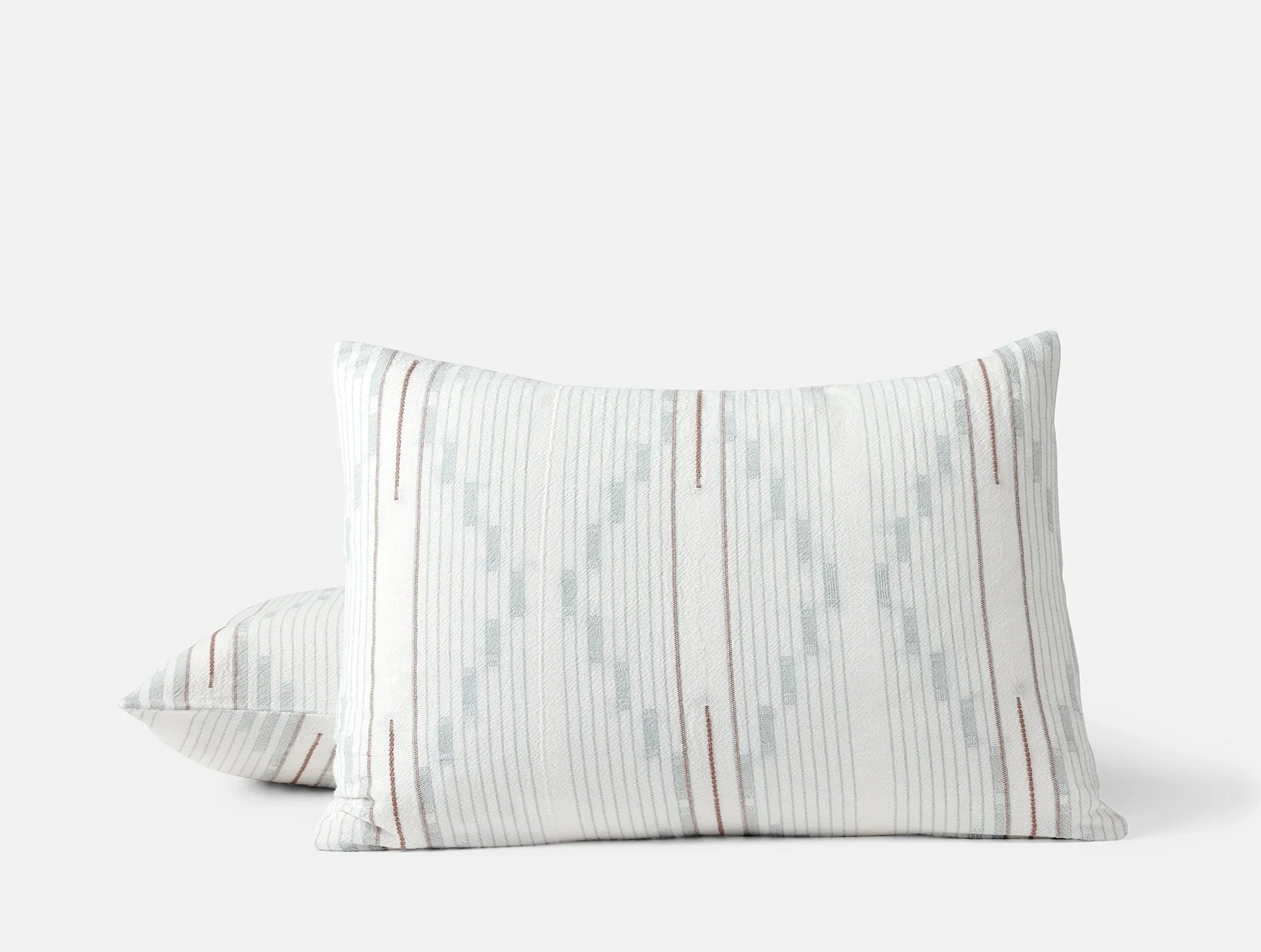 Coyuchi Standard Sham Wave Morelia Organic Duvet Cover