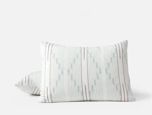 Coyuchi Standard Sham Wave Morelia Organic Duvet Cover