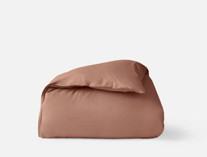 Organic Crinkled Percale Duvet Cover