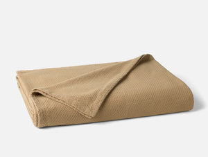Coyuchi Twin Fawn Classic Organic Blanket