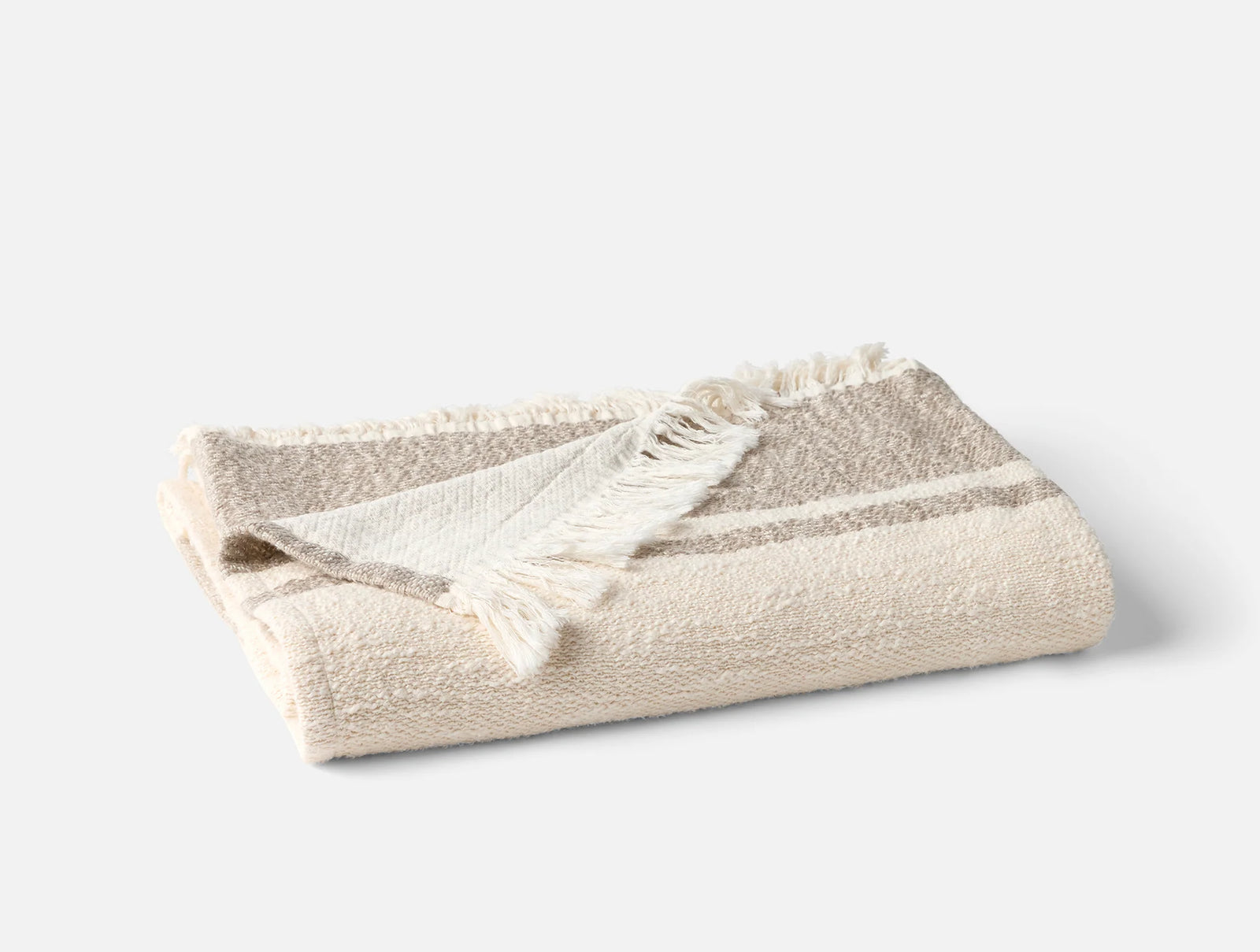 Coyuchi Throw Undyed w Natural Pampas Organic Throw