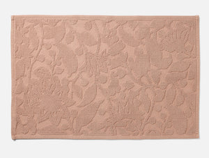 Coyuchi Bath Rug Petal Wildflower Organic Bath Rug