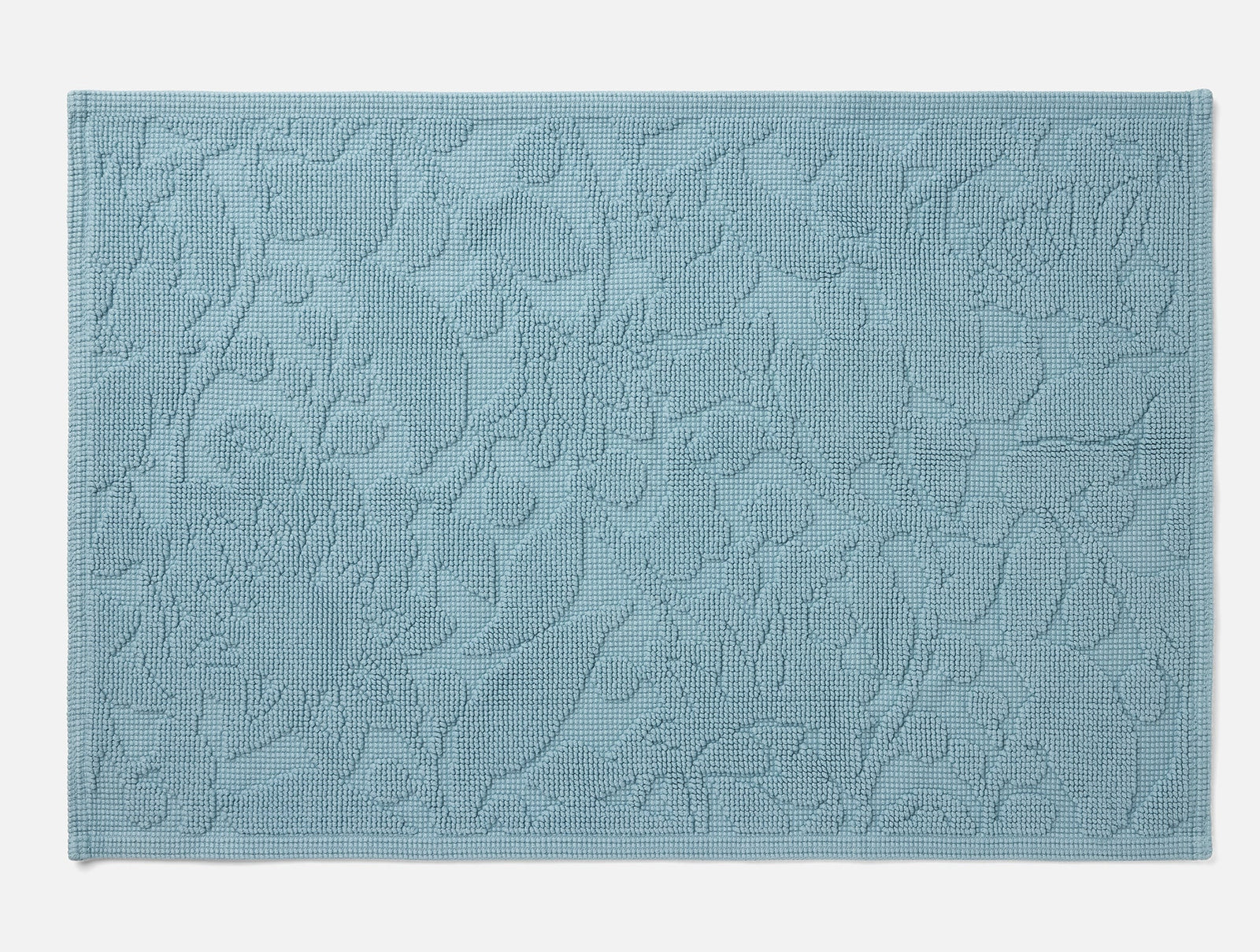 Coyuchi Bath Rug Petal Wildflower Organic Bath Rug