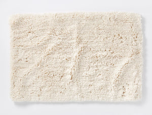 Coyuchi Undyed Shag Organic Bath Rug