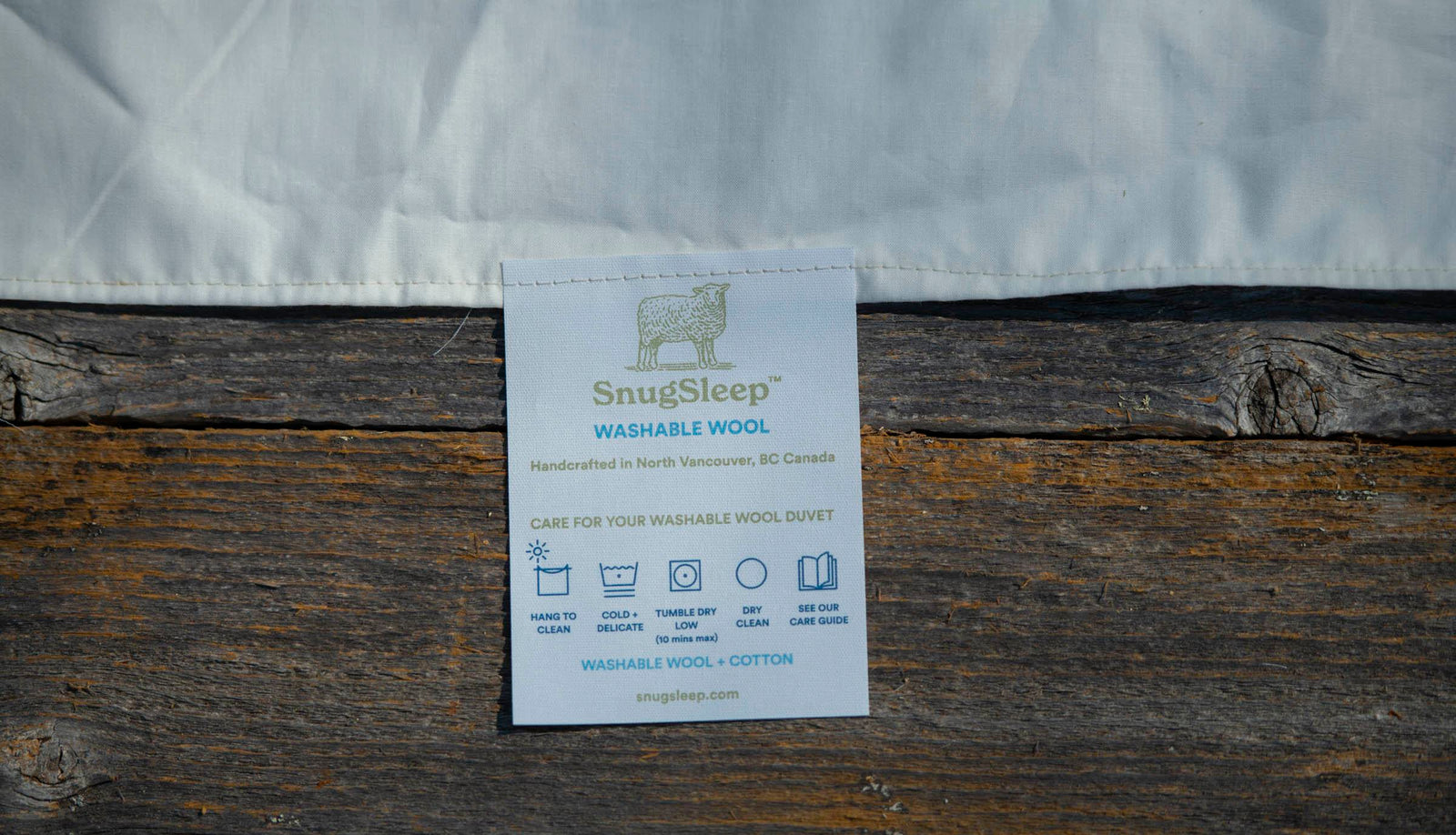 Snug Sleep Snug Sleep Washable Wool Comforter