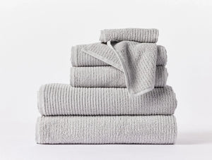 Coyuchi Seal Temescal Organic Towels & Bath Mat